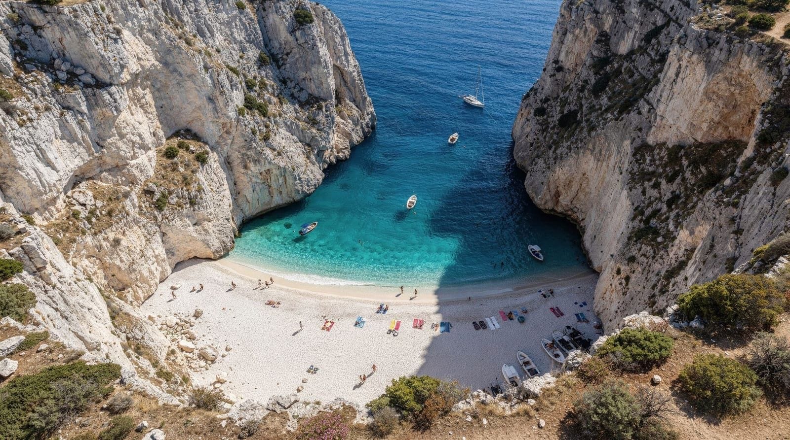 Kroatiens schönste Strände: von Zlatni Rat bis Stiniva und darüber hinaus — Kroatiens beste Strände im Überblick: Zlatni Rat, Stiniva, Pakleni-Inseln, Sakar