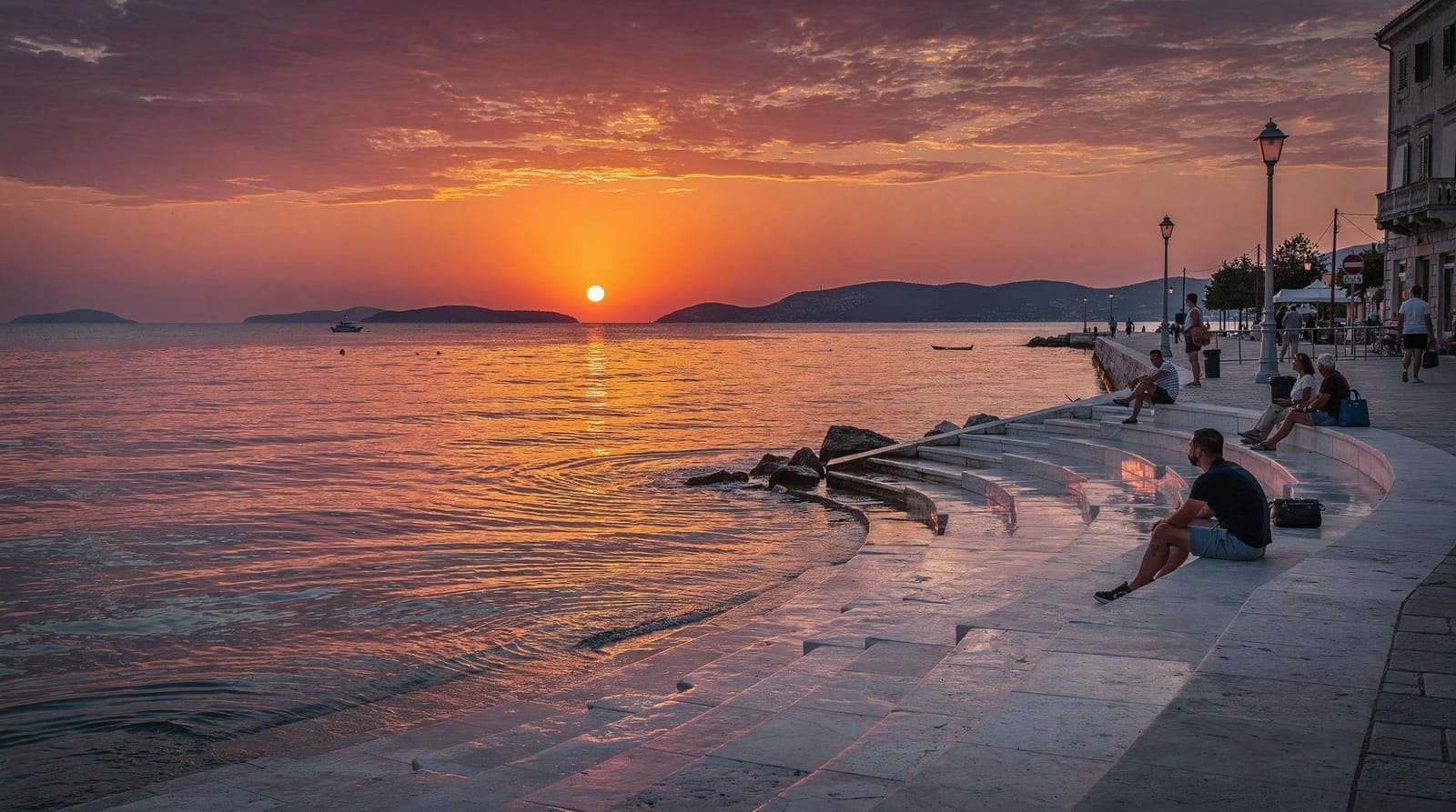 Die besten Orte für Sonnenuntergänge in Kroatien — Von Zadars Meeresorgel über Dubrovniks Seilbahn bis zur Bergfestung in Hvar — di