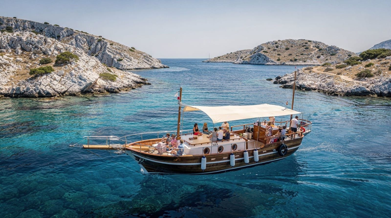 Boat tours — Speedboat and catamaran trips, blue lagoon cruises, the Elaphiti islands and sun