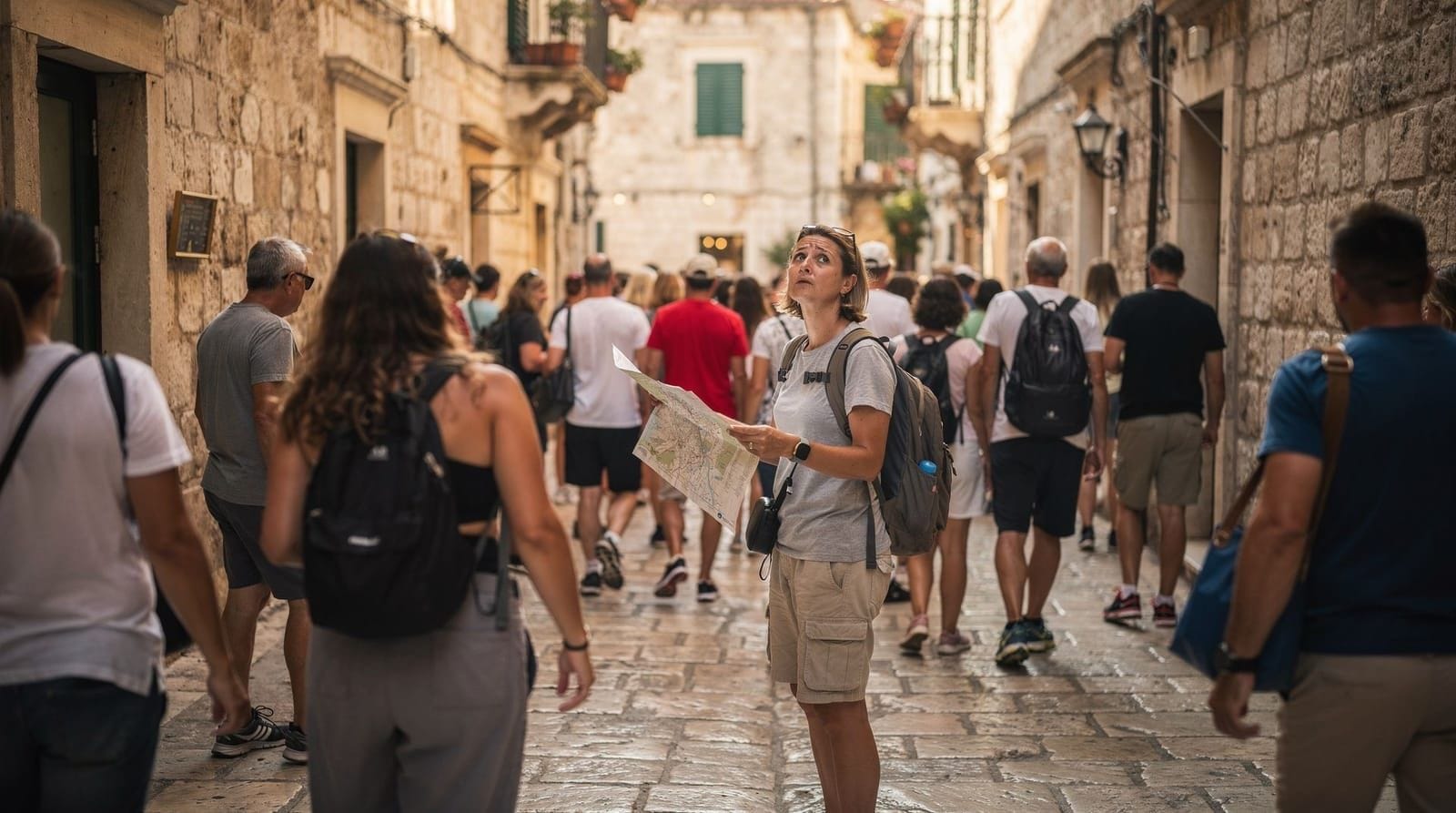Häufige Reisefehler in Kroatien – und wie man sie vermeidet — Kroatien-Fehler: zu viele Ziele planen, Fährbuchung vergessen, Touristenrestaura