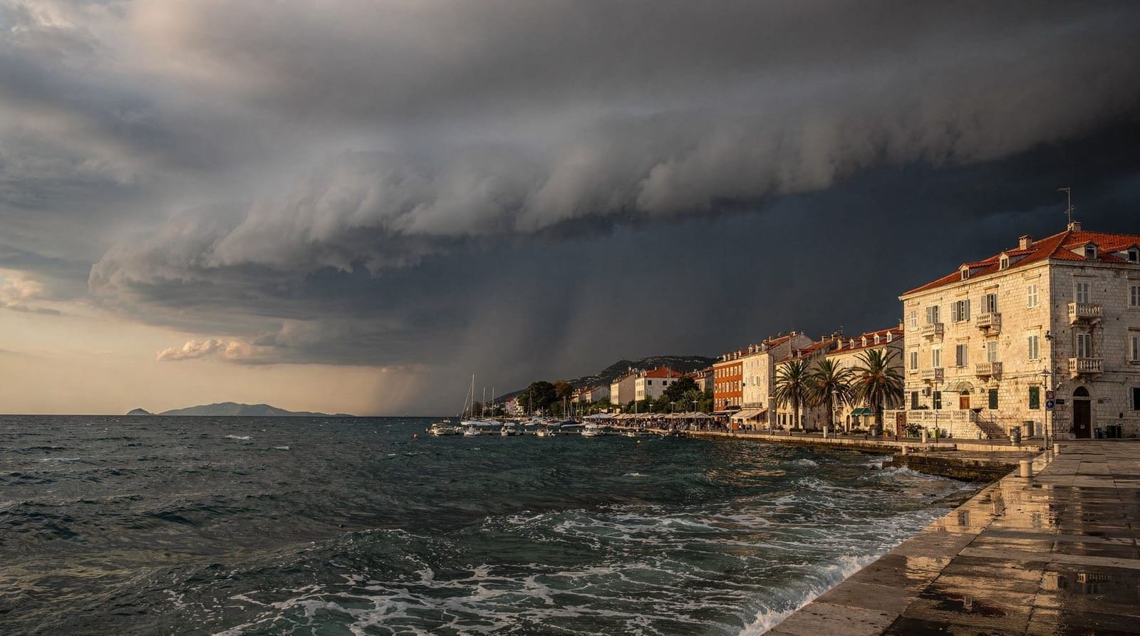 Kroatien Wetter-Leitfaden — Kroatiens Klima nach Region — Adriaküste, Istrien, Kvarner und Zagreb. Temperatu