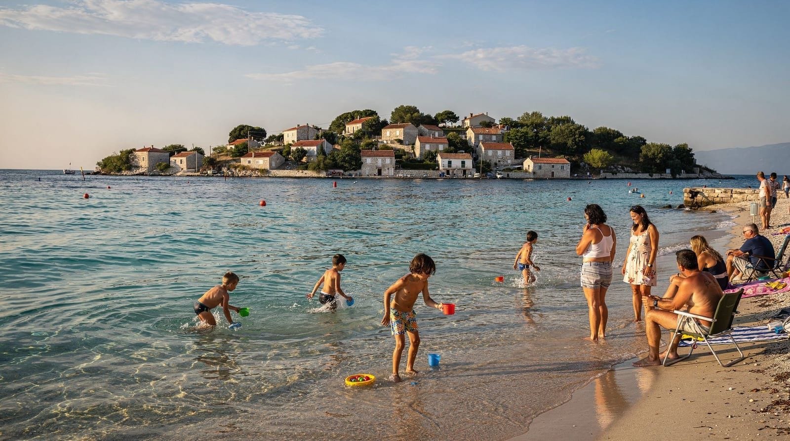 Kroatien mit Kindern: Familienreisetipps und die besten Reiseziele — Kroatien mit Kindern: beste Familienziele, Fährtipps, Ernährung, Seeigel-Warnung