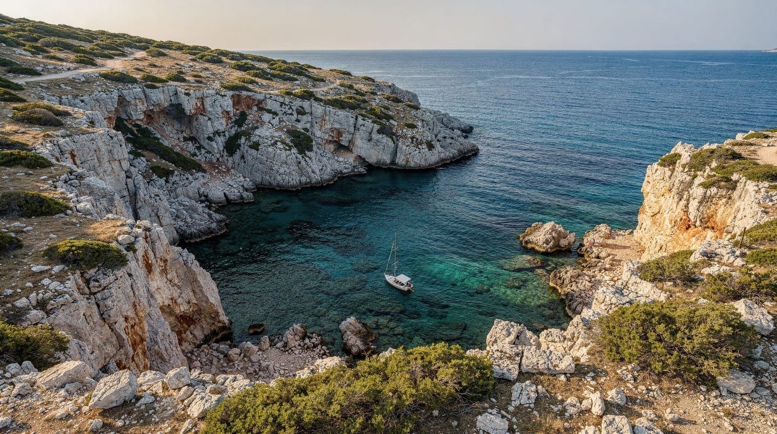 Versteckte Buchten in Kroatien — Geheime Strände abseits des Trubels — Kroatiens schönste versteckte Buchten – von Stiniva auf Vis bis zu unbekannten d