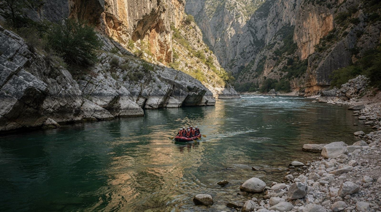 Rafting auf dem Fluss Cetina: der vollständige Reiseführer zum besten Wildwasser Kroatiens — Alles über Rafting auf der Cetina bei Omiš — Schwierigkeitsgrade, Touren, Ausrüs