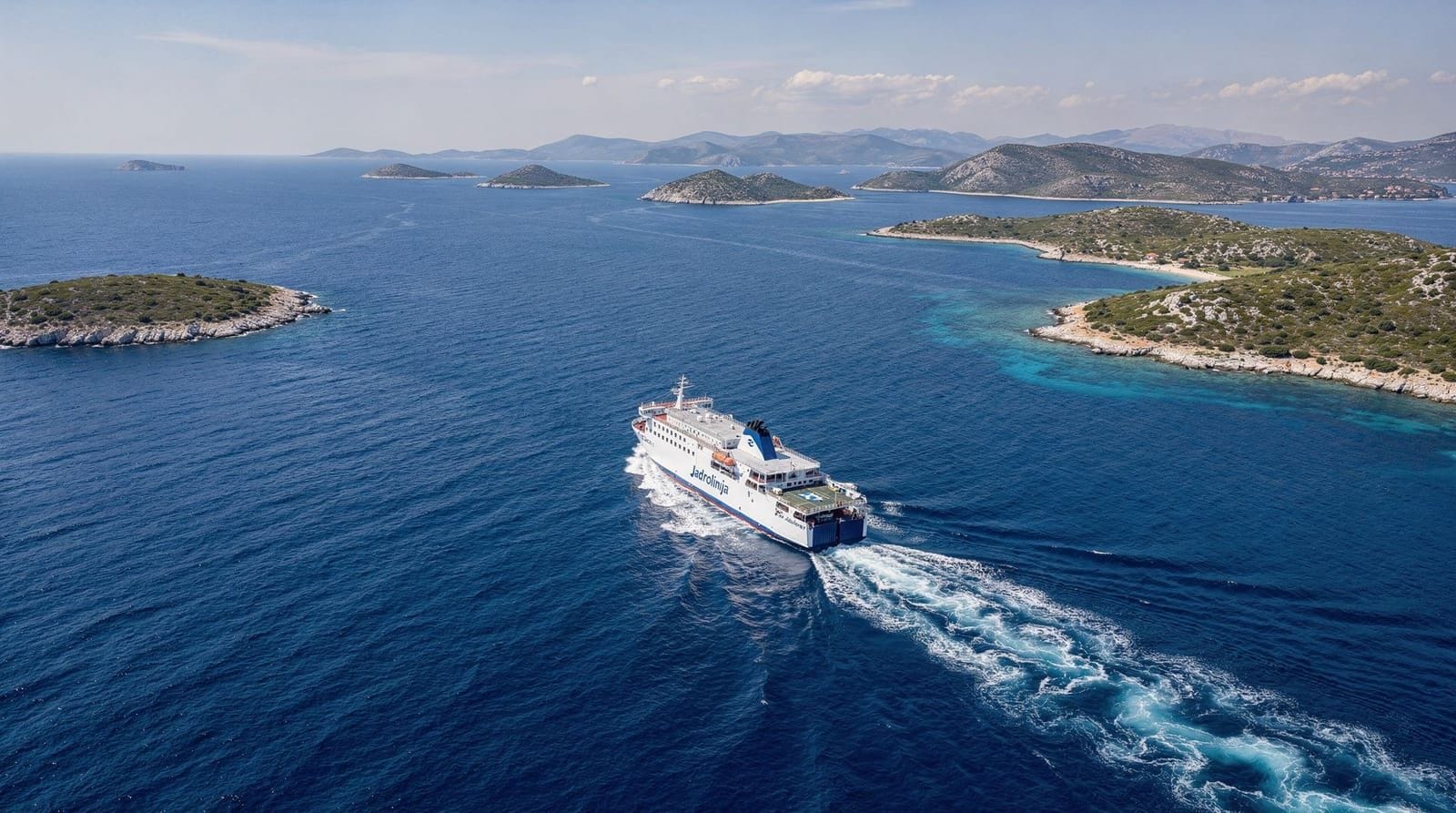 Dalmatinisches Insel-Hopping: 7-Tage-Fähr-Reiseplan — 7-Tage-Insel-Hopping durch Dalmatien: Hvar, Vis, Korčula, Brač und Pakleni-Insel