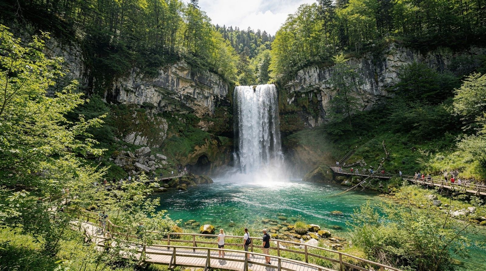 Nationalparks und Wasserfälle: 6-Tage-Kroatien-Route — 6-Tage-Kroatien-Nationalparks-Reiseplan: Plitvice, Krka, Paklenica und Mljet – m