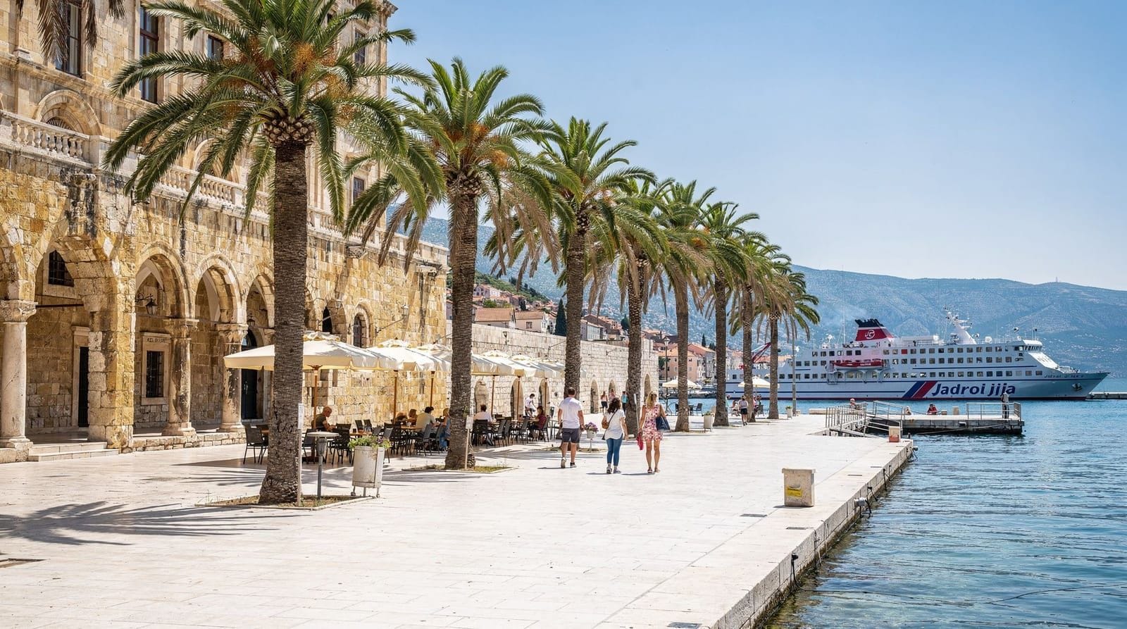 Split als Basis: 7 Tage Dalmatien ohne Auto — Split als Basis für 7 Tage ohne Auto: Tagesausflüge nach Hvar, Brač, Krka, Trogi